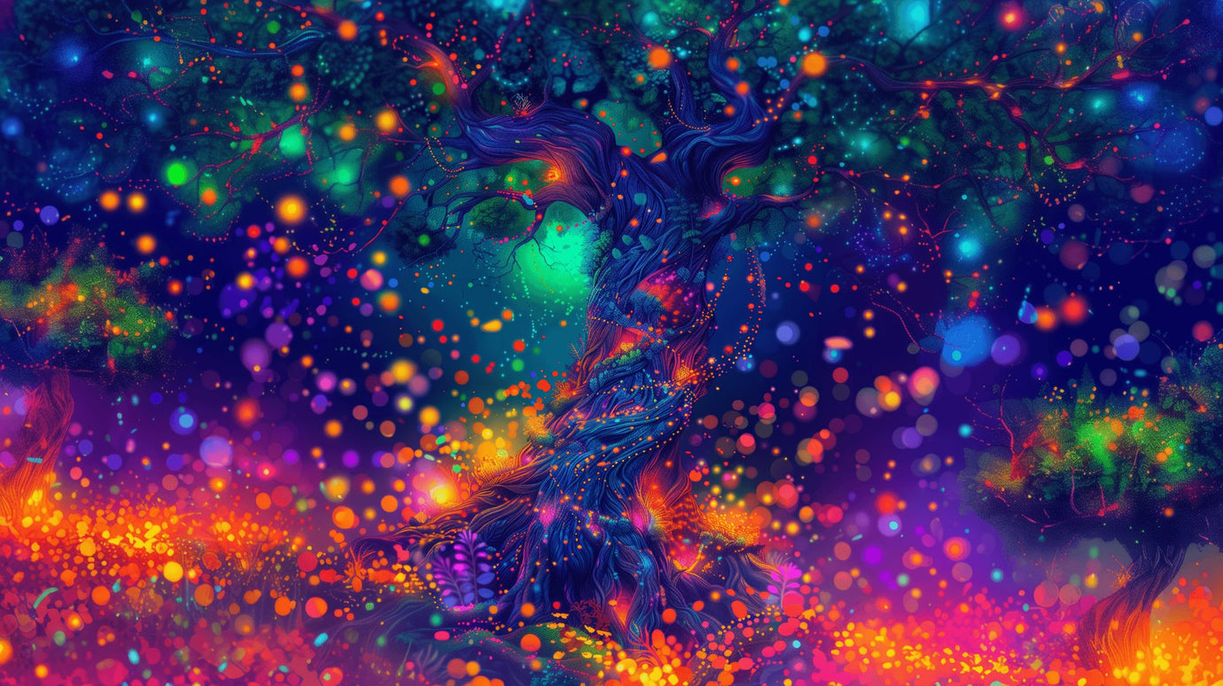 Luminous Tree Dreams Series - Vivid Roads