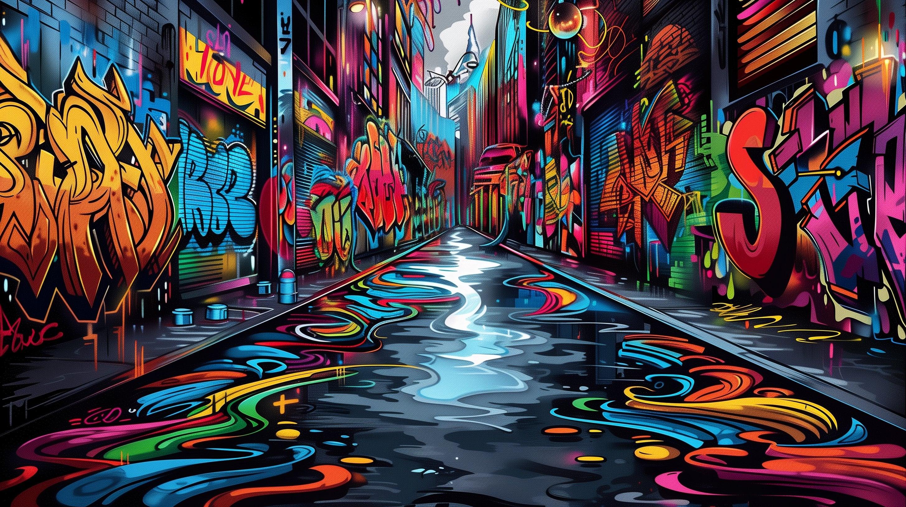 Urban Prints - Vivid Roads