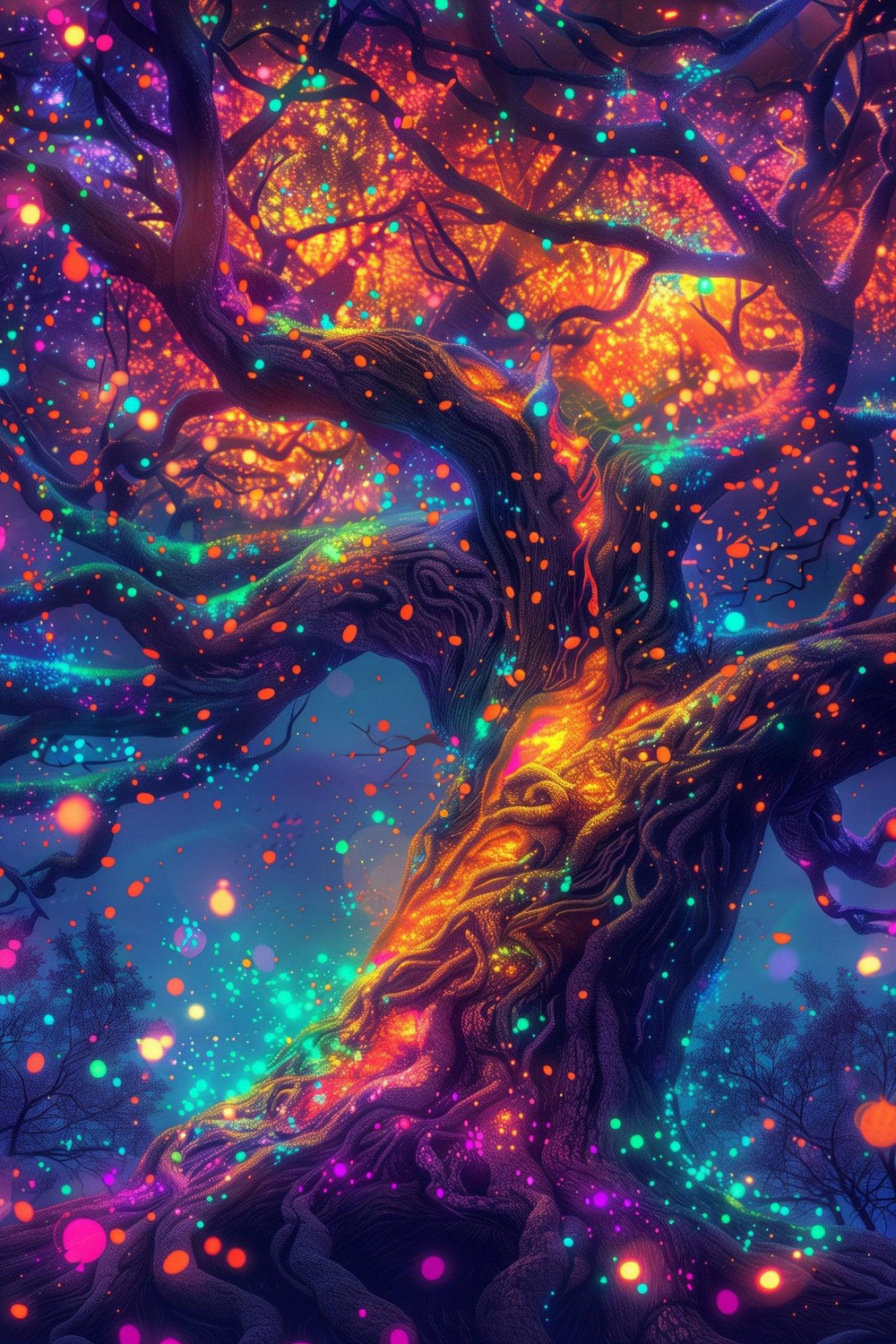 Luminous Tree Dreams v2 - Vivid Roads