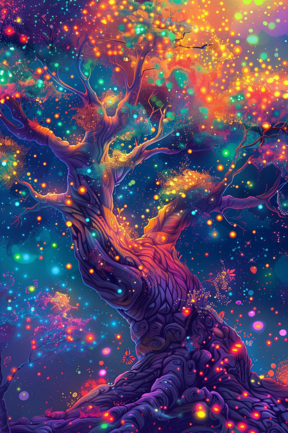 Luminous Tree Dreams v3 - Vivid Roads