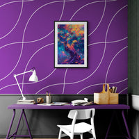Magical Forest Art Poster | Mystic Arbor | Luminous Tree Dreams v3 - Vivid Roads
