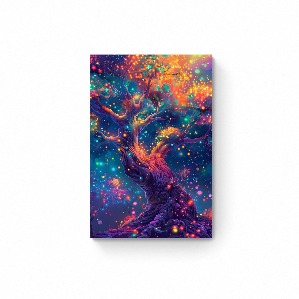 Magical Forest Art Poster | Mystic Arbor | Luminous Tree Dreams v3 - Vivid Roads
