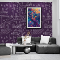 Magical Forest Art Poster | Mystic Arbor | Luminous Tree Dreams v3 - Vivid Roads