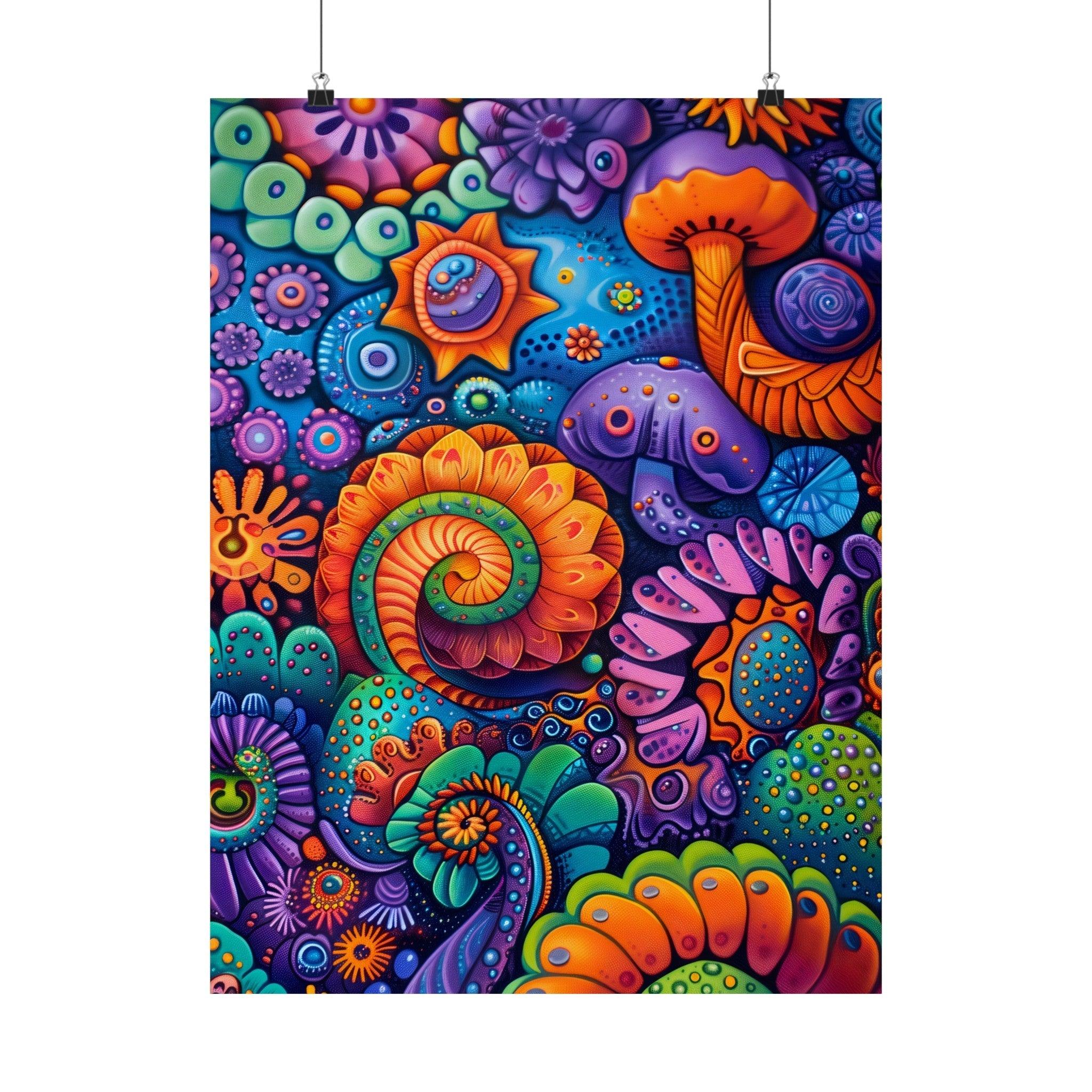 psychedelic - bloom - v4 - Vivid Roads