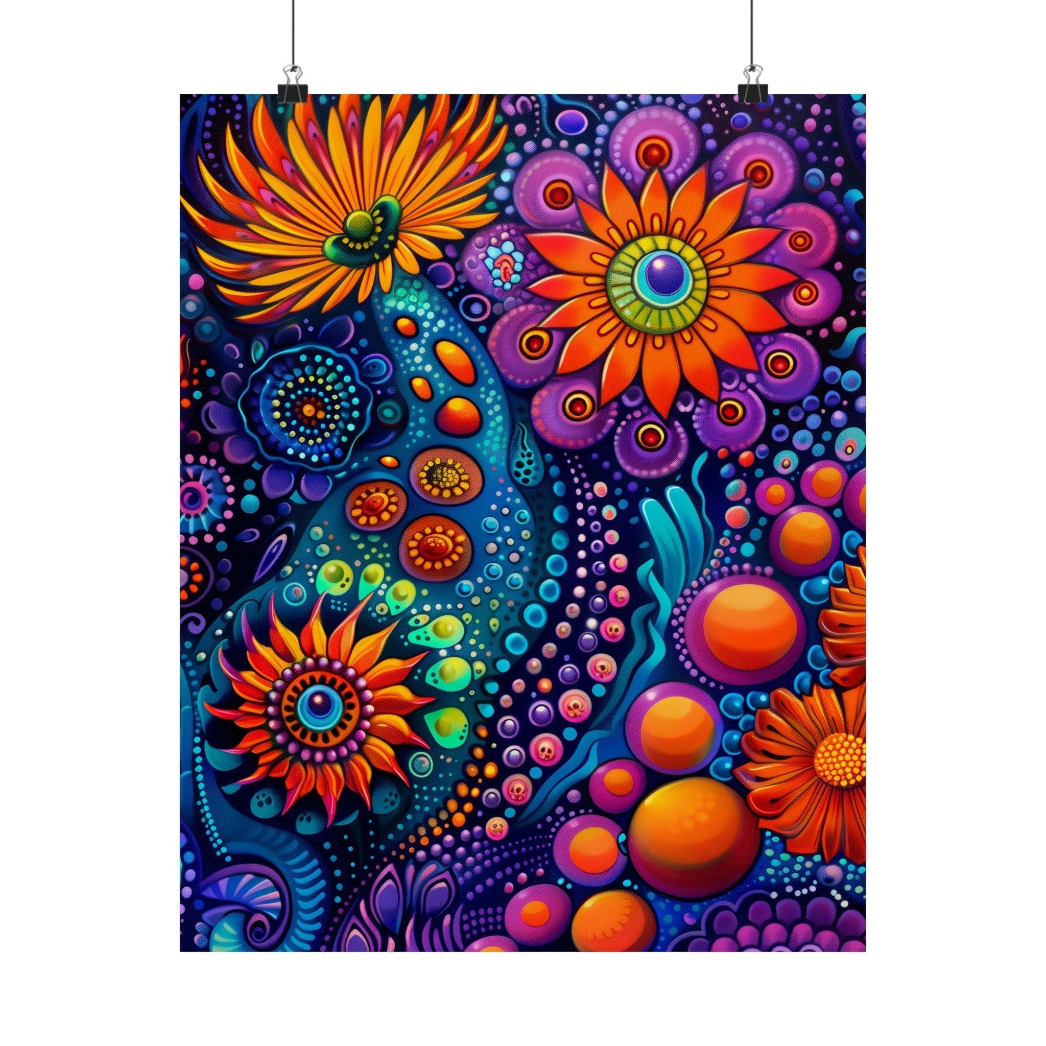 psychedelic - bloom - v5 - Vivid Roads