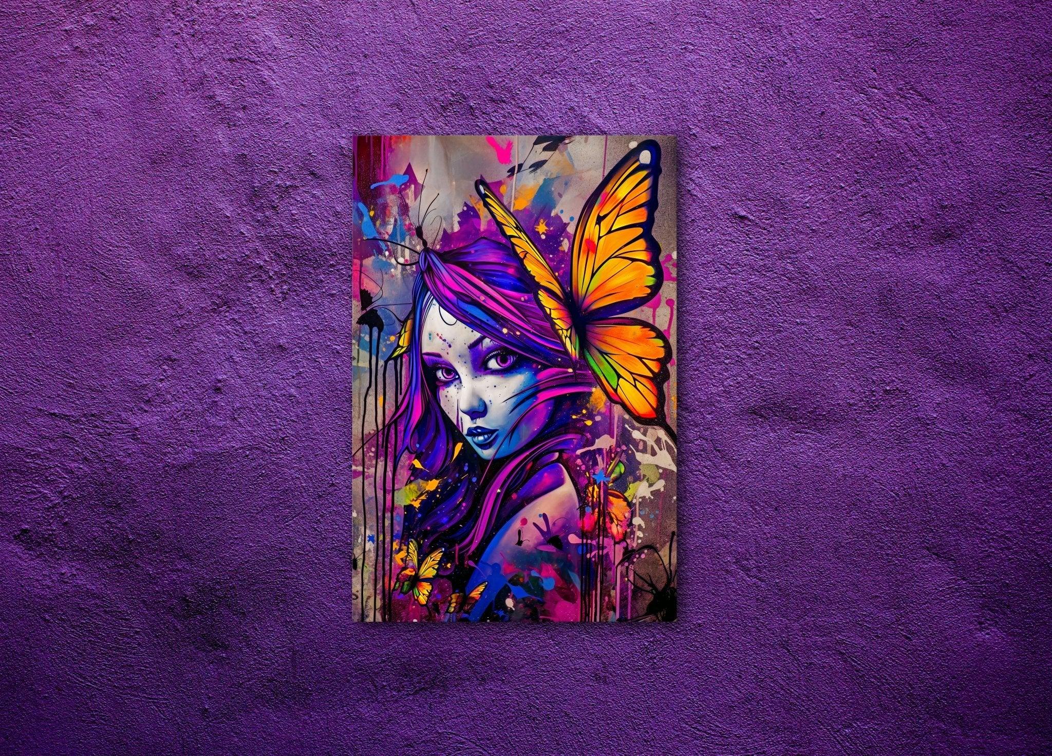 Fairy Fantasy Wall Art | Aesthetic Abstract Watercolor Print - Vivid Roads