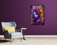 Fairy Fantasy Wall Art | Aesthetic Abstract Watercolor Print - Vivid Roads