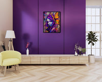 Fairy Fantasy Wall Art | Aesthetic Abstract Watercolor Print - Vivid Roads