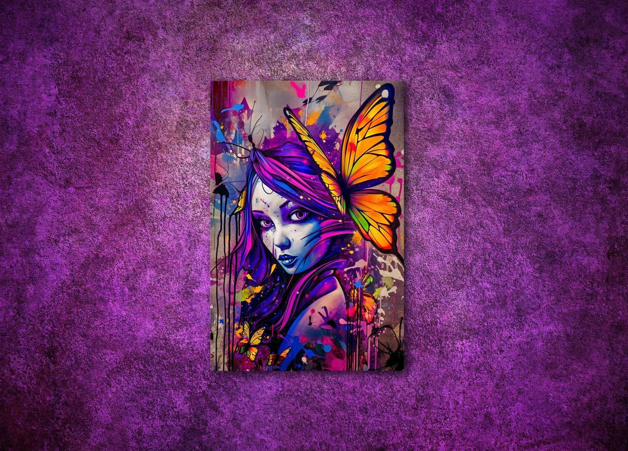 Fairy Fantasy Wall Art | Aesthetic Abstract Watercolor Print - Vivid Roads