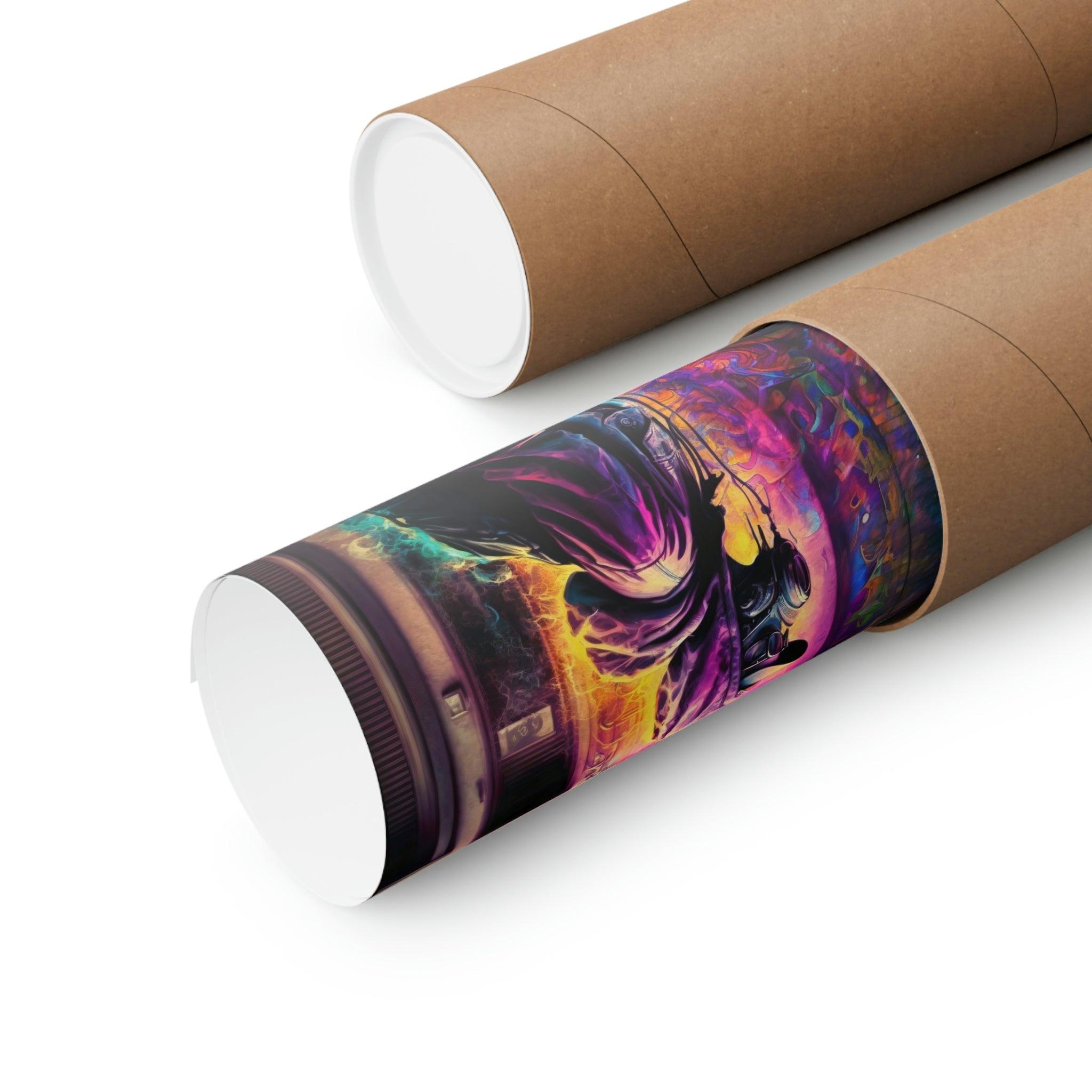 Retro Street Art Graffiti Wall Art | Spray Paint Vintage Urban Pop Art Poster - Vivid Roads